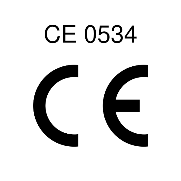 CE 0534 Certificate logo - CE 0534